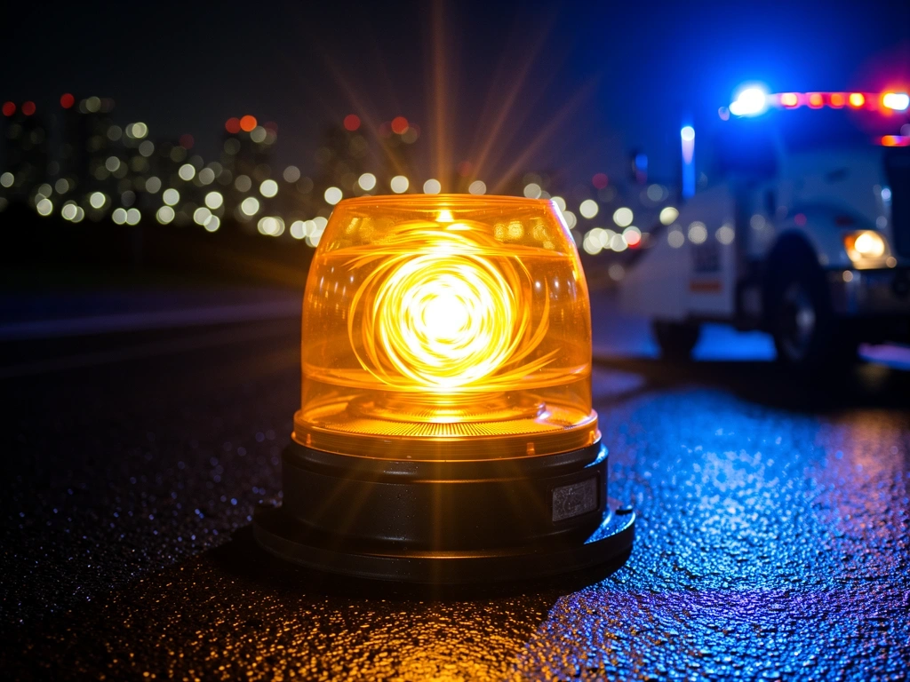 Emergency beacon light