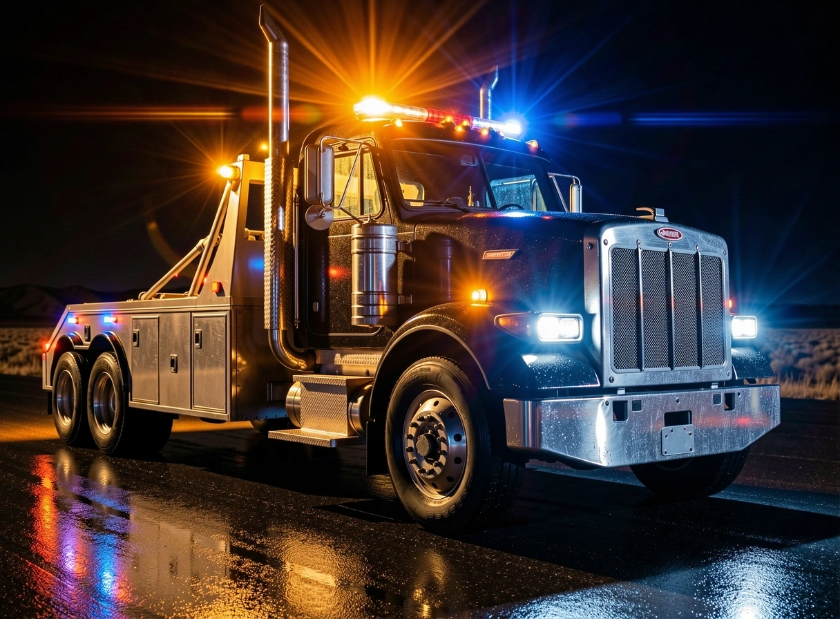 Professional recovery vehicle