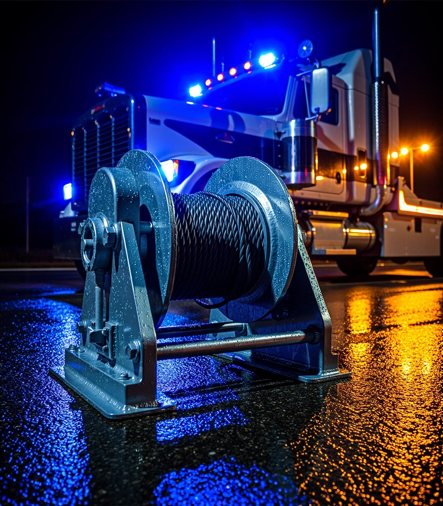 Towing equipment detail